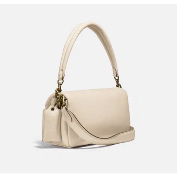 NWT $550 Coach Pillow Tabby 26 Brass Ivory C0772 Shoulder Bag Crossbody - Picture 2 of 11